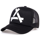 HASH-MART Black A Net Cap