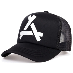 HASH-MART Black A Net Cap