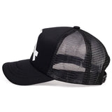 HASH-MART Black A Net Cap