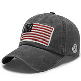 Grey Flag Denim cap