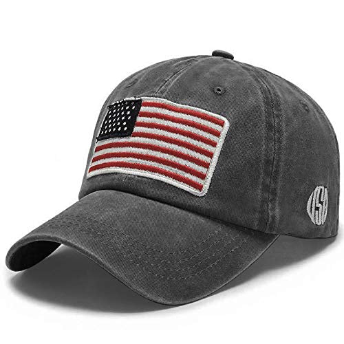 Grey Flag Denim cap