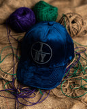 Blue NY Suede Cap