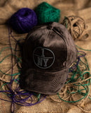 Brown NY Suede Cap