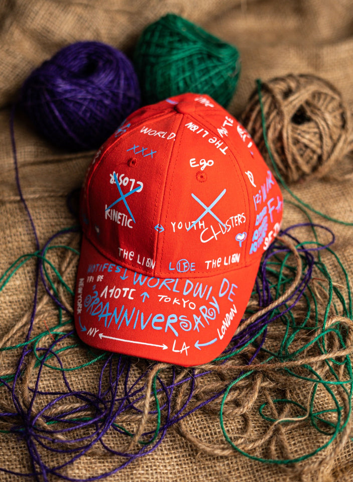 Red Kids Cap - 01