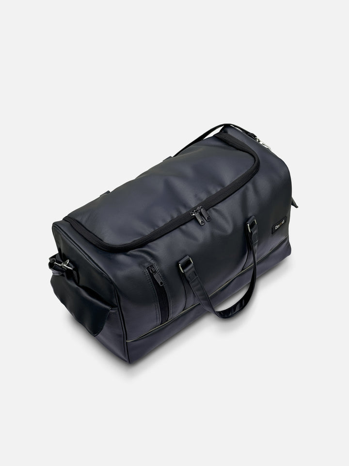 Premium Leather Duffle - The Organized Travel Bag