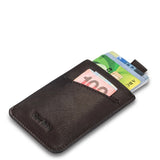 NewBring Slim Business PU Leather Wallet Card Holder