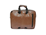 Leather Laptop Convertible Backpack (2 In 1)