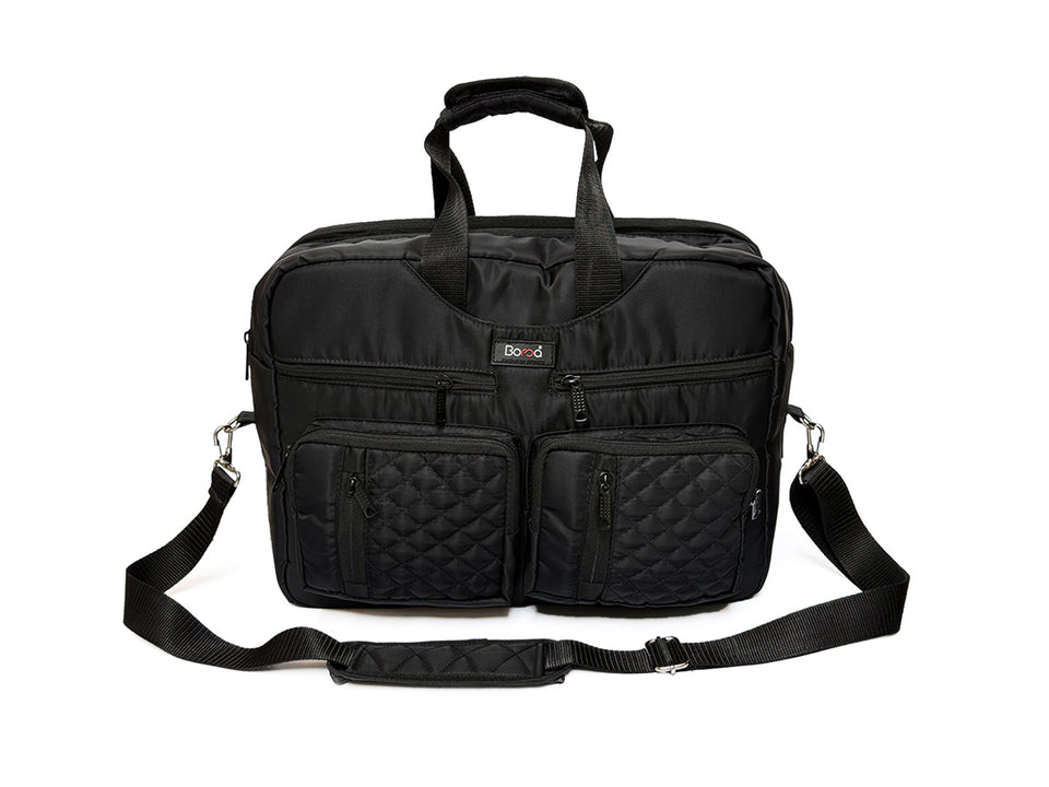 Leather Laptop Convertible Backpack (2 In 1)