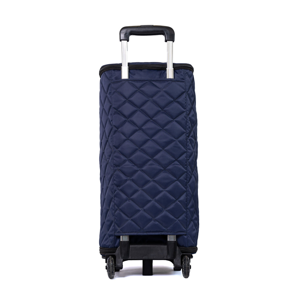 - Leather Garment Duffle & Free Crossbody Bag -