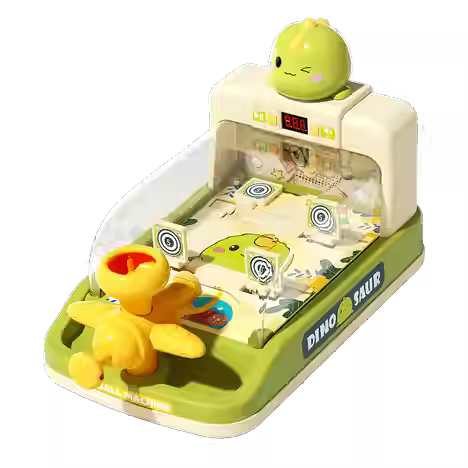 Dinosaur Fun Pinball Game – Cute Animal Ball Shooting Play Machine for Kids