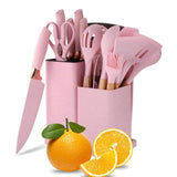 19-Pieces Silicone Kitchen Utensil Set
