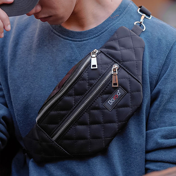 Premium Series Fannypack W/ Three Zippers