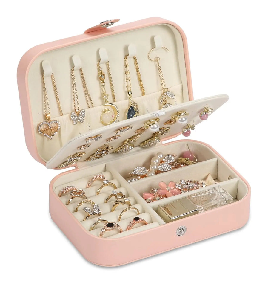 Hashmart Leather Jewellery Box