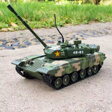 1:48 Alloy Battle Tank with Light & Sound Military Model