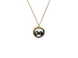 Birthmoon Premium Twin Necklace (Gold)