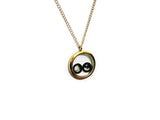 Birthmoon Premium Twin Necklace (Gold)