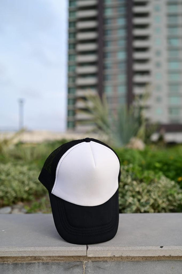 Black Net Cap