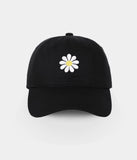 Black Daisy Cap
