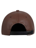 Light Brown Leather Premium Cap