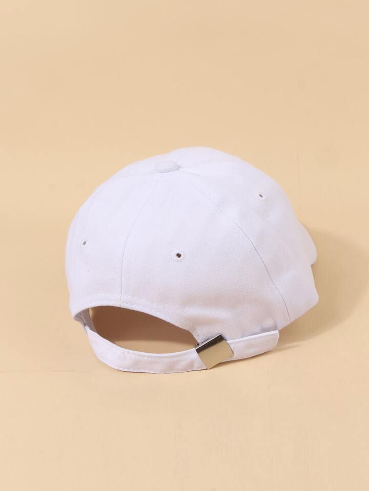 White ABC Cap