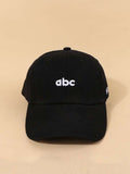 Black ABC Cap