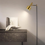 HASH-MART Nova Brass Golden Minimalist Floor Lamp