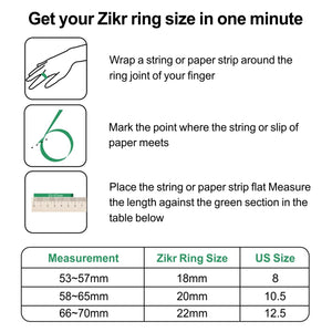 iQibla Zikr Ring Lite  Smart Digital Tasbih Counter