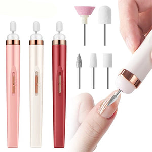 Salon Nails Kit, Electronic Rechargeable Nail File and Full Manicure and Pedicure Tool