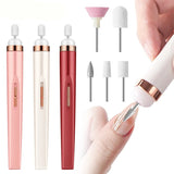 Salon Nails Kit, Electronic Rechargeable Nail File and Full Manicure and Pedicure Tool