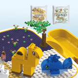 🎨 Activity Blocks Table with Chair – 2-in-1 Creative Play Station