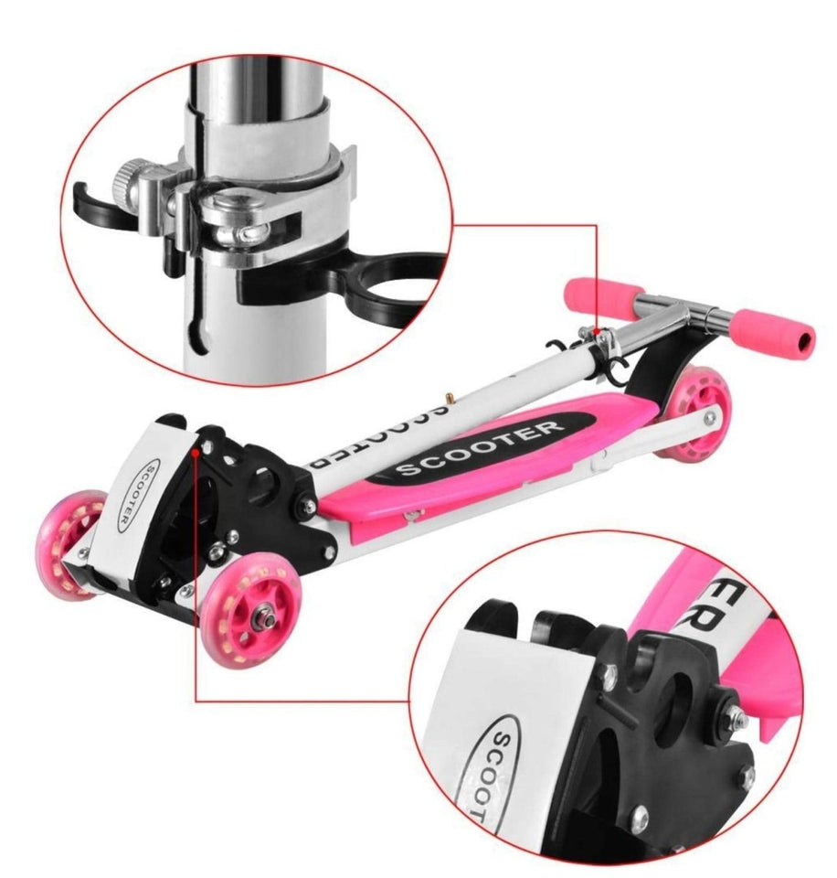 Adjustable 4W Kids Scooty 4W – Stable& Perfect for Beginner Riders