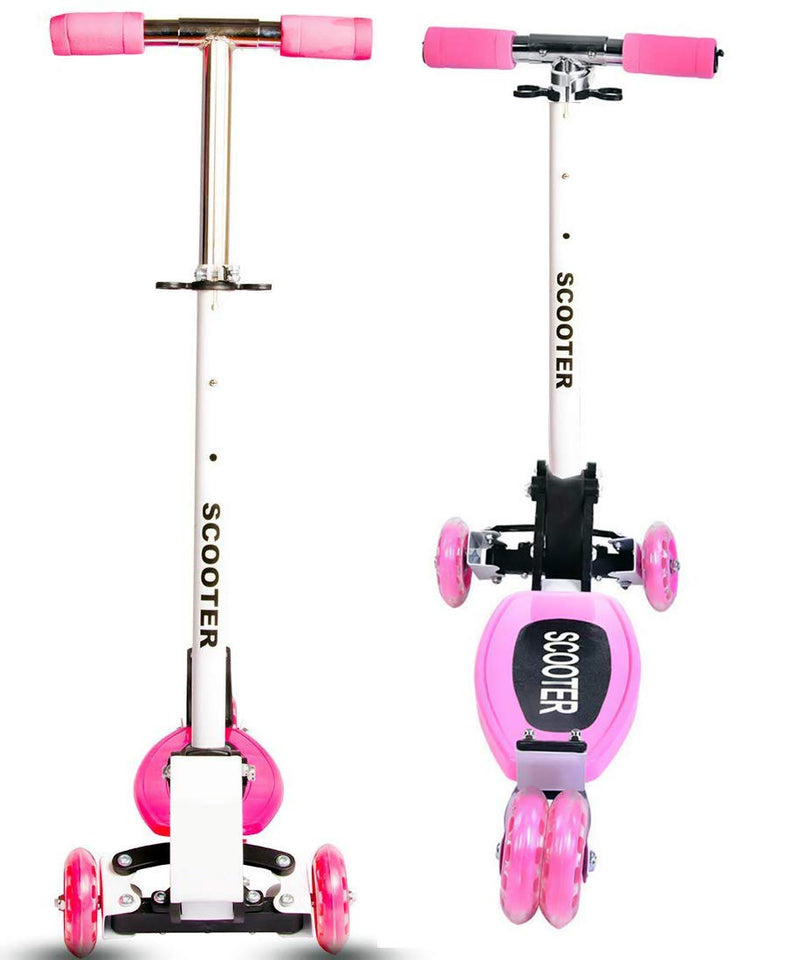 Adjustable 4W Kids Scooty 4W – Stable& Perfect for Beginner Riders