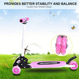 Adjustable 4W Kids Scooty 4W – Stable& Perfect for Beginner Riders