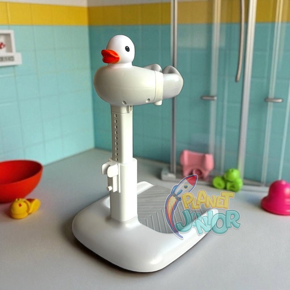 Cute Duck Shaped Adjustable Height Baby Bath Stand