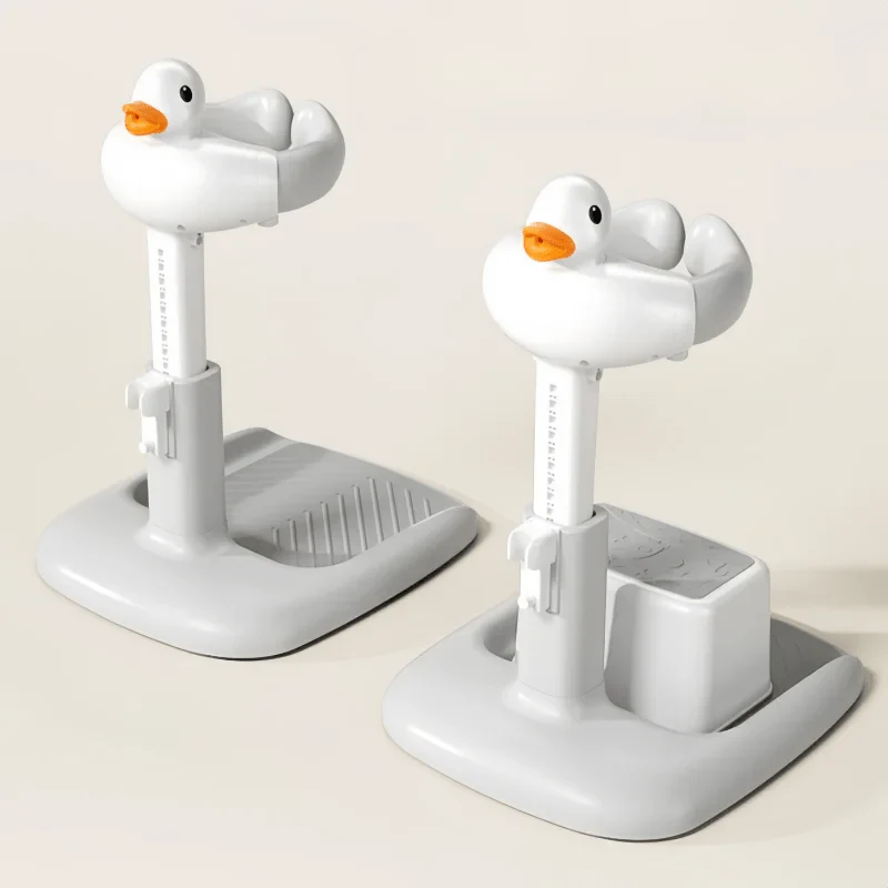Cute Duck Shaped Adjustable Height Baby Bath Stand