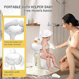 Cute Duck Shaped Adjustable Height Baby Bath Stand
