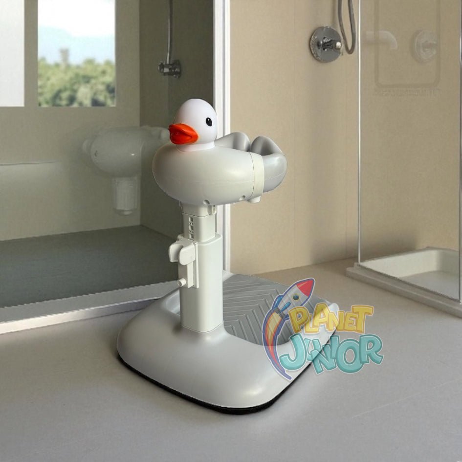 Cute Duck Shaped Adjustable Height Baby Bath Stand