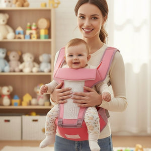 Adjustable Hip Seat Baby Carrier – Easy Carry for New Moms & Dads