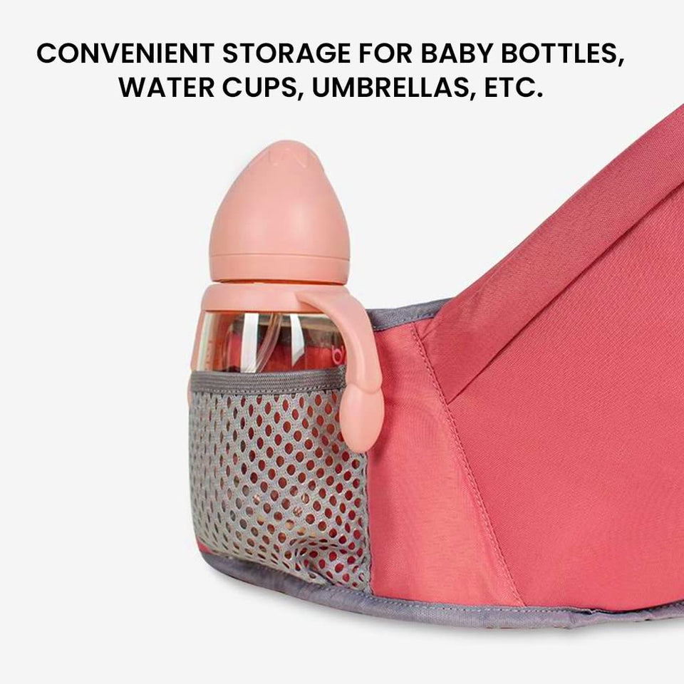 Adjustable Hip Seat Baby Carrier – Easy Carry for New Moms & Dads