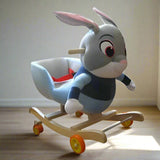 Adorable Bunny Rocking and Riding Fun for Kids