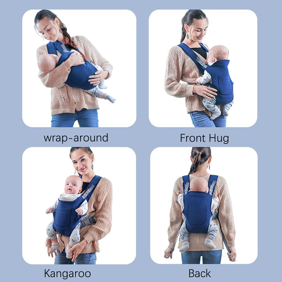 AIEBAO Baby Carrier – Comfortable 3–12 Months Support