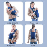 AIEBAO Baby Carrier – Comfortable 3–12 Months Support