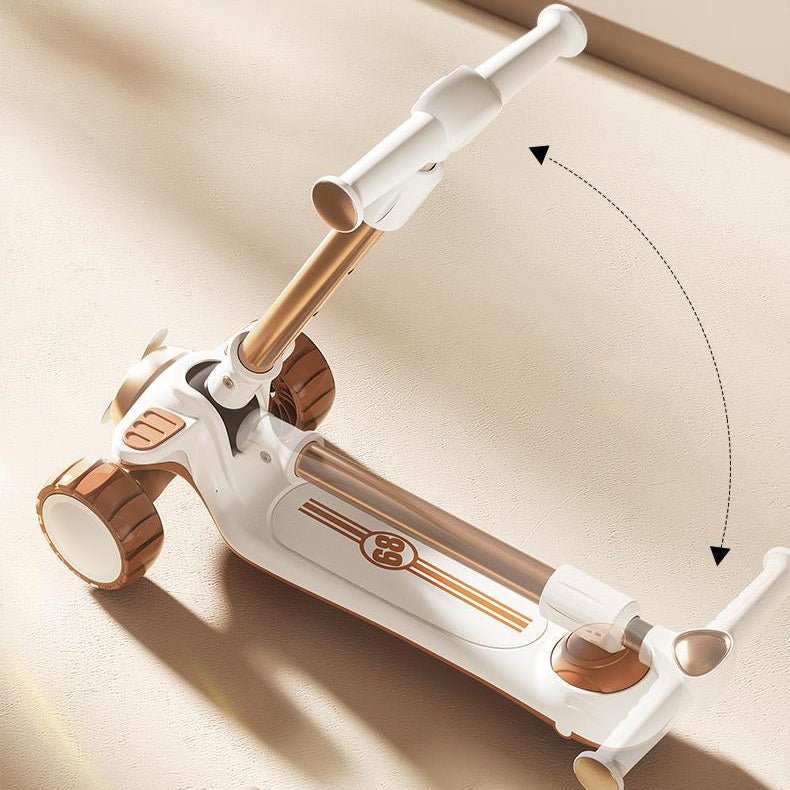 Airplane Design Kids Scooty with Smooth Ride Wheels