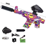 AK-47 Electric Gel Blaster Gun – Auto Repeating Water Bead Rifle with Glow Effect