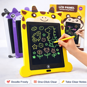 Animal LCD Writing & Drawing Board – Colorful Creativity Pad