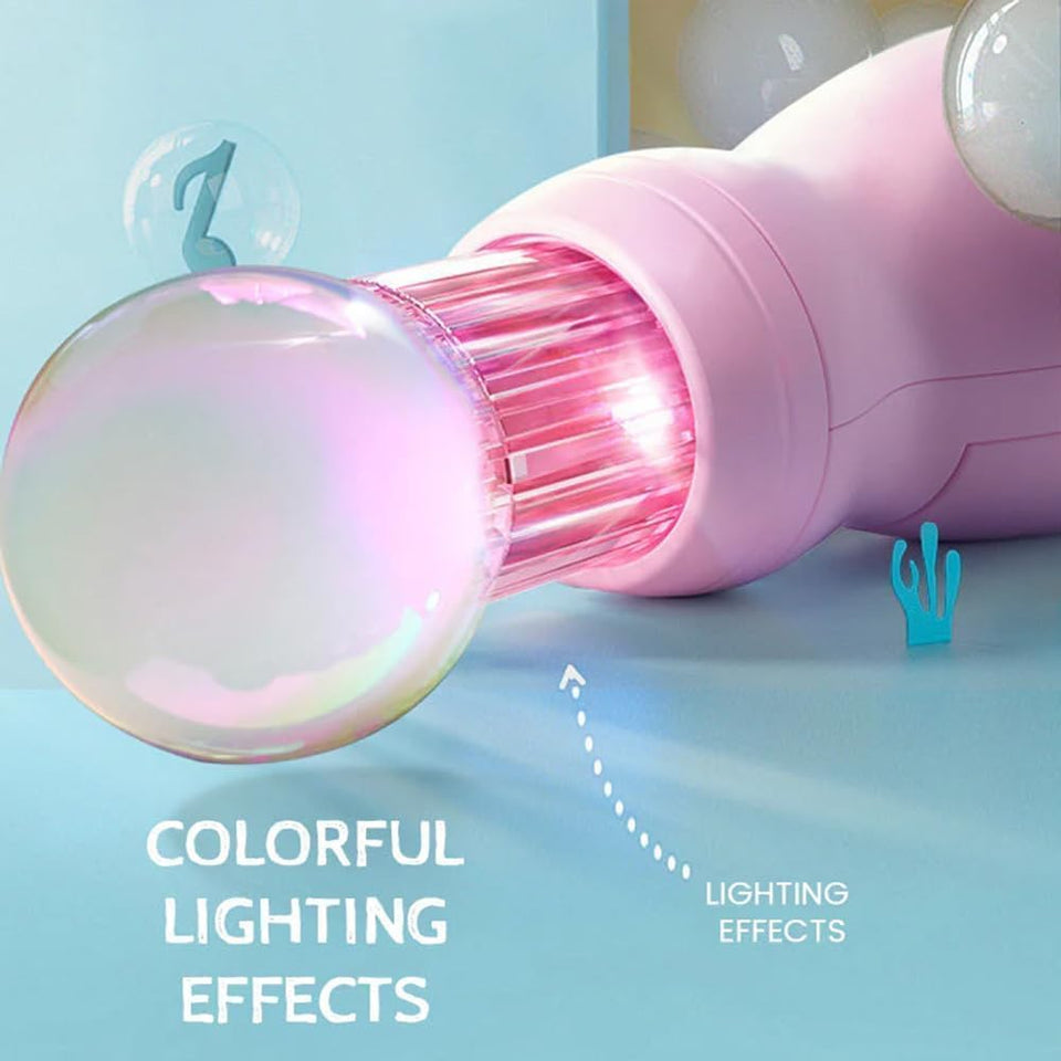 Automatic Spray Bubble Blower – Handheld Bubble Fun Machine for Kids