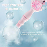 Automatic Spray Bubble Blower – Handheld Bubble Fun Machine for Kids