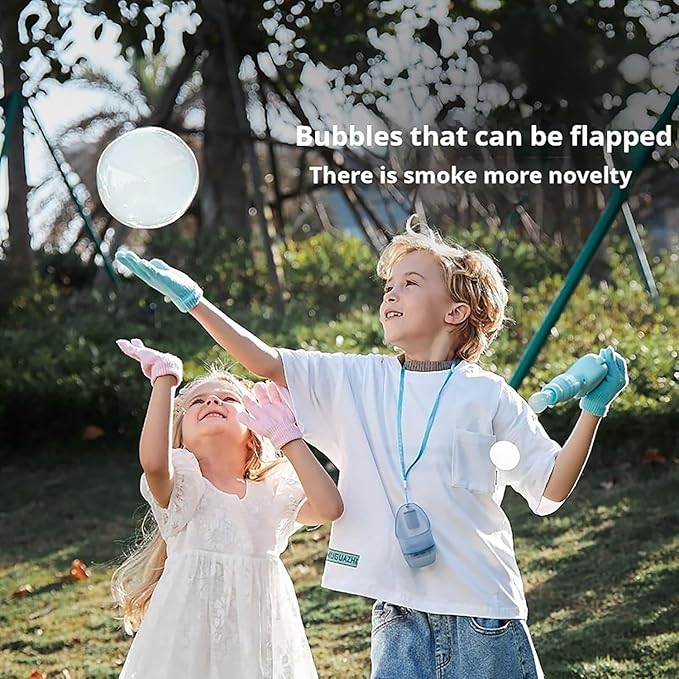 Automatic Spray Bubble Blower – Handheld Bubble Fun Machine for Kids