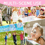 Automatic Spray Bubble Blower – Handheld Bubble Fun Machine for Kids