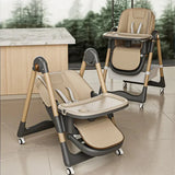 Automatic Swing Baby Feeding Chair with Recline & Adjustable Tray